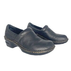 Boc Born Concept C00042 Women Black Clog Mule Shoe Size 8M Slip On